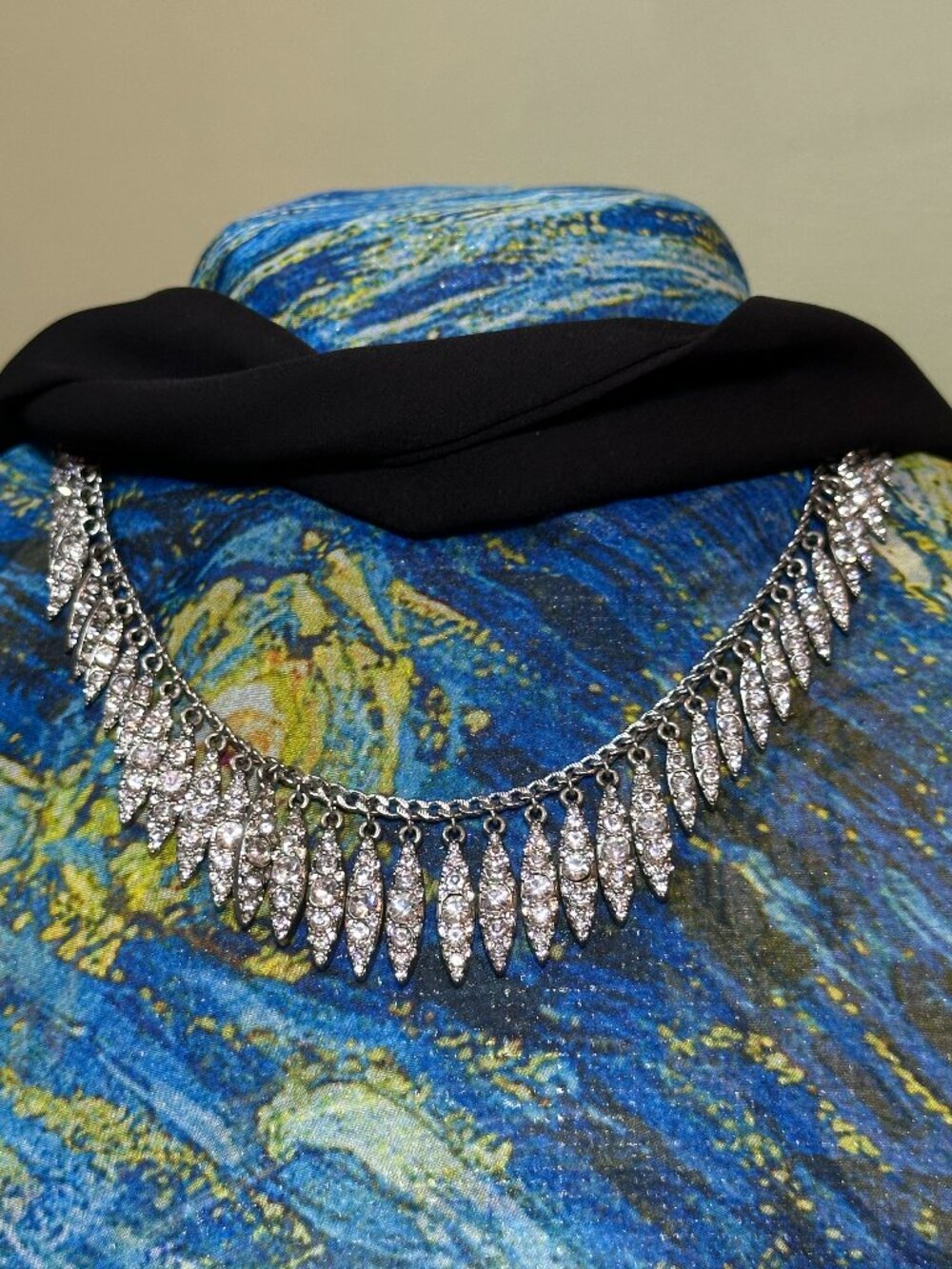 Chloe + Isabel Lumière Necklace and Chiffon Scarf Set